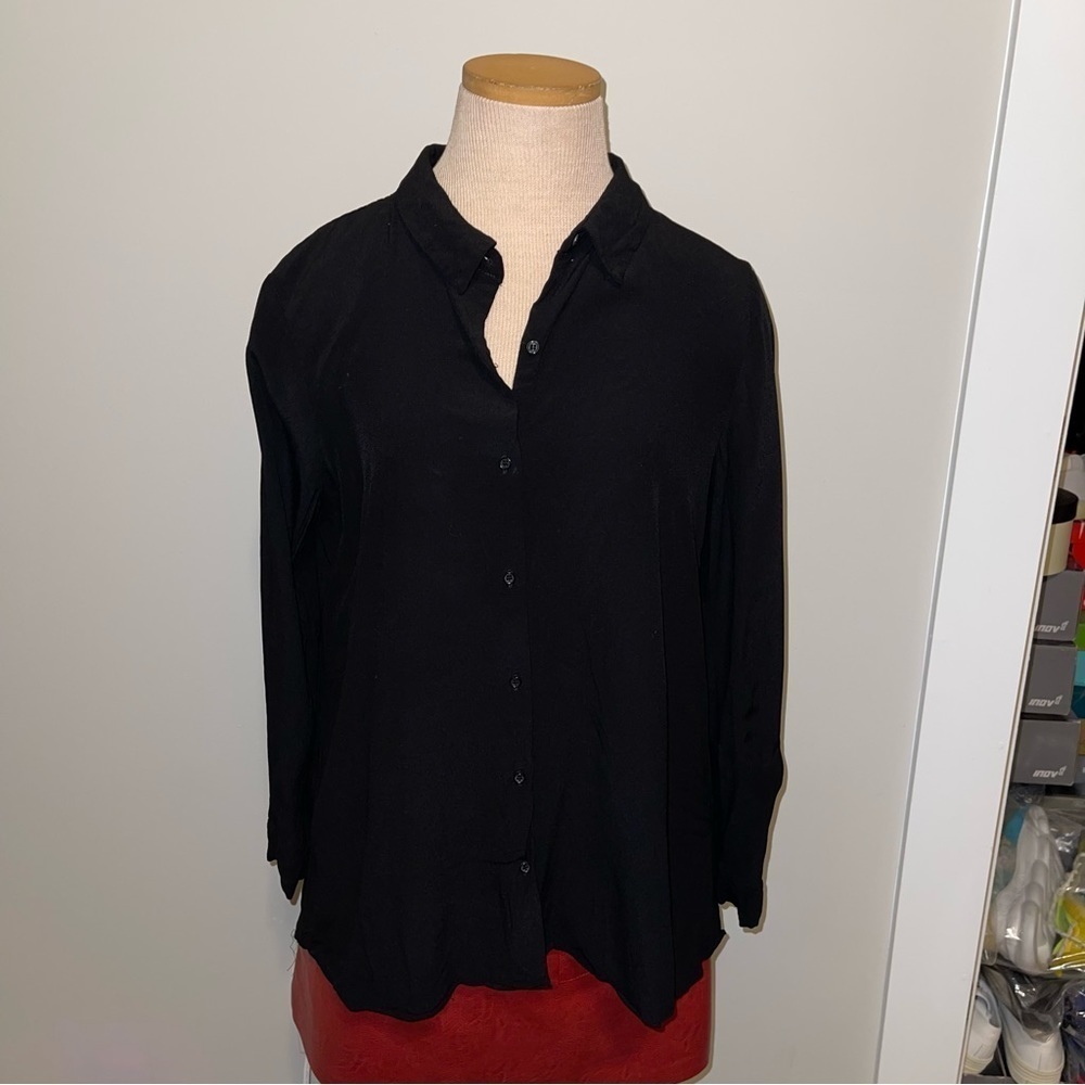 Zara Button Down Shirt Size XS - Picture 5 of 6